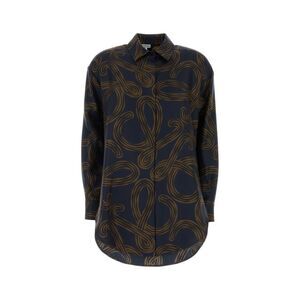 Loewe Paula's Ibiza Women Printed Silk Paula S Ibiza Shirt
